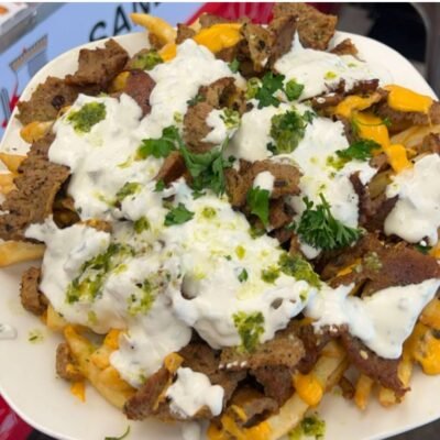 Gyro Cheese Fries
